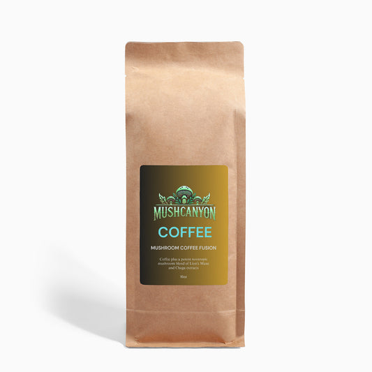 Mushroom Coffee Fusion - Lion’s Mane & Chaga 16oz