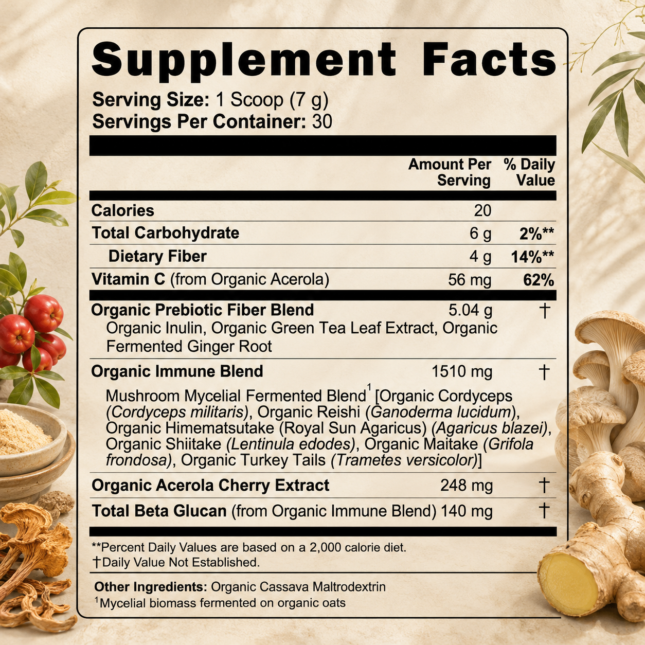 MushCanyon Fermented Mushroom Blend(New look Same Formula)