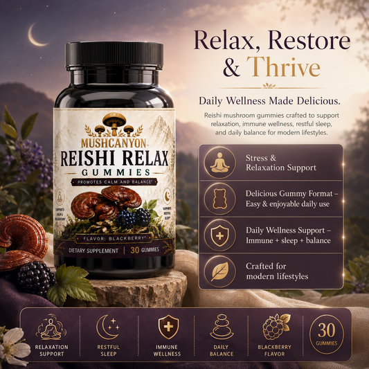 MushCanyon Reishi Relax Gummies