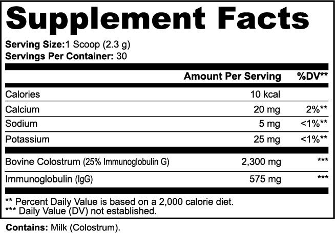 MushCanyon Colostrum Powder