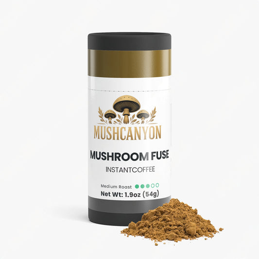 MushCanyon Mushroom Fuse Instant Coffee (Medium Roast)