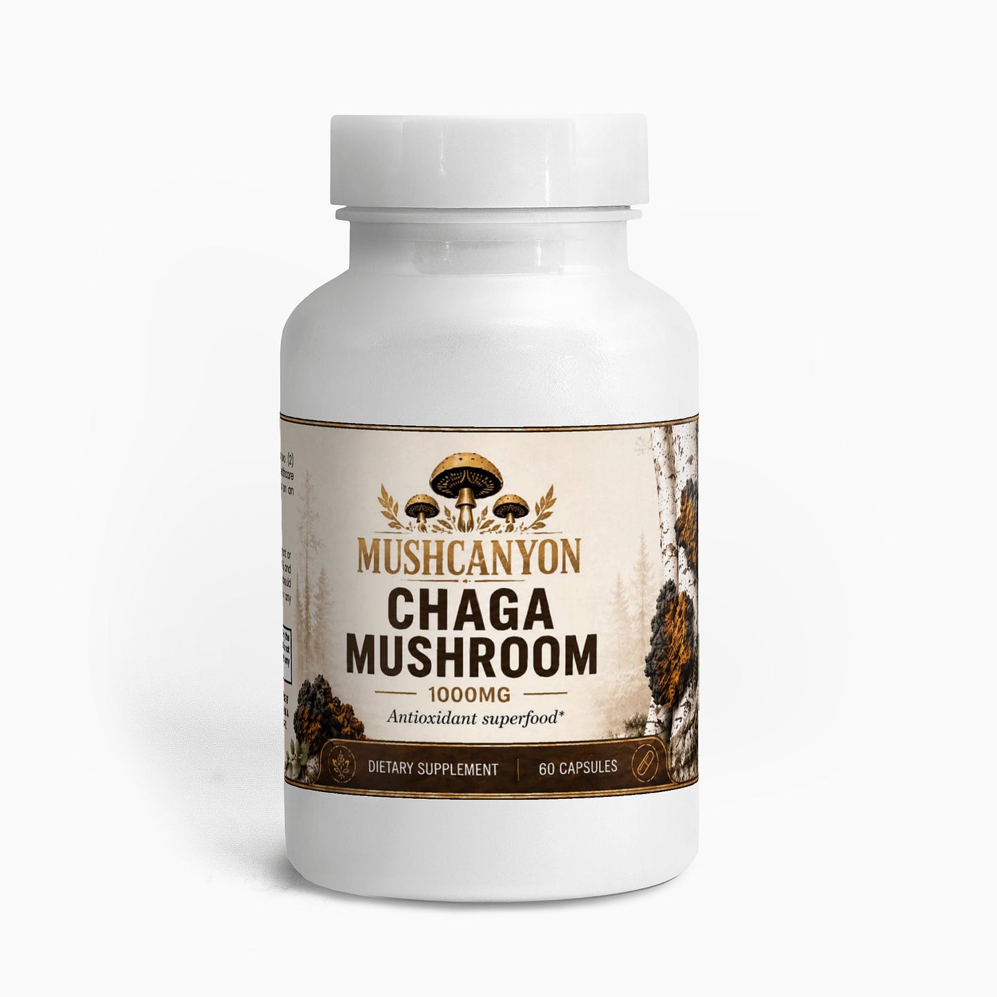 MushCanyon Chaga Mushroom (New look Same Formula)
