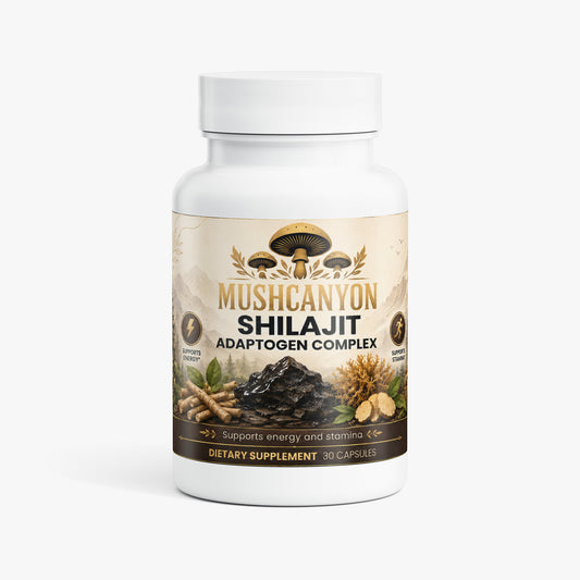 MushCanyon Shilajit Adaptogen Complex