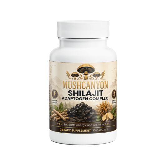 MushCanyon Shilajit Adaptogen Complex