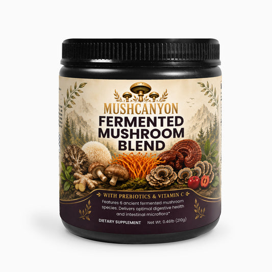 MushCanyon Fermented Mushroom Blend(New look Same Formula)