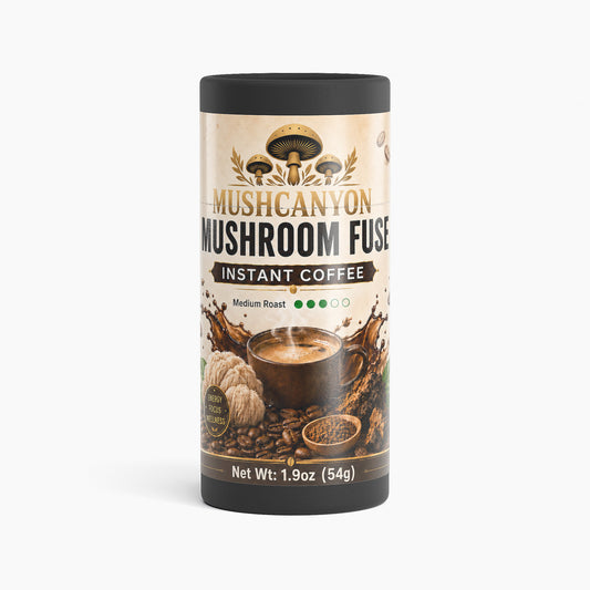 MushCanyon Mushroom Fuse Instant Coffee (Medium Roast)