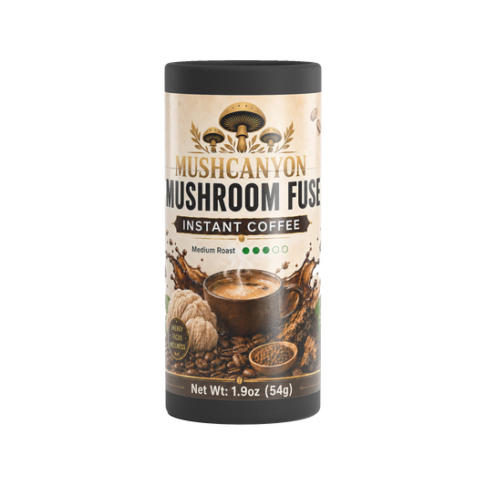 MushCanyon Mushroom Fuse Instant Coffee (Medium Roast)
