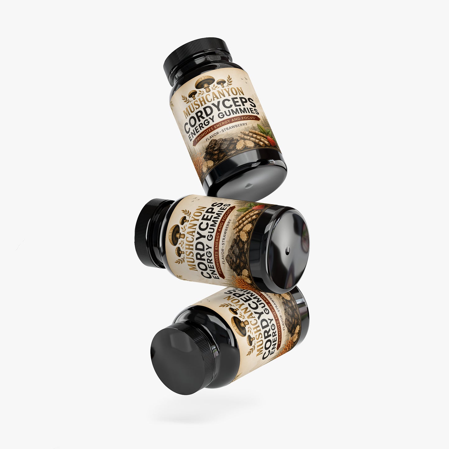 MushCanyon Cordyceps Energy Gummies