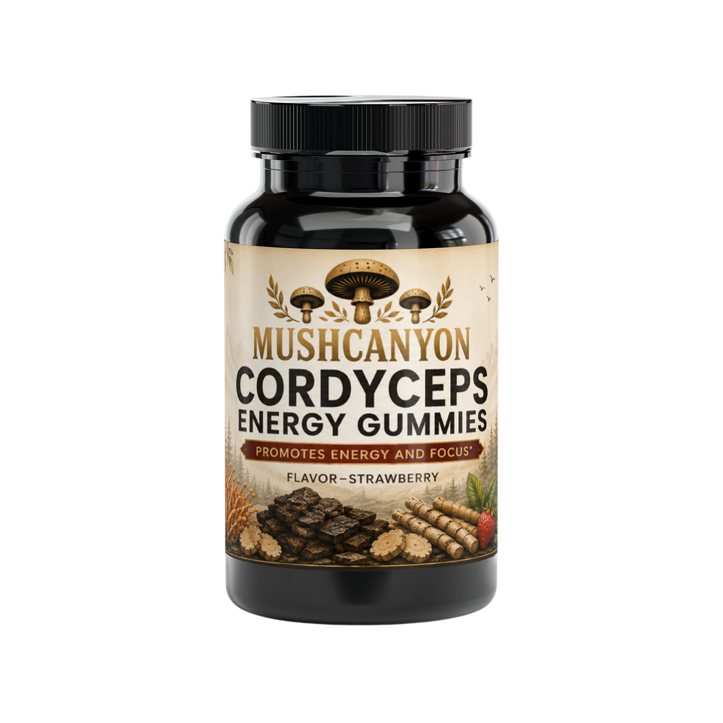 MushCanyon Cordyceps Energy Gummies