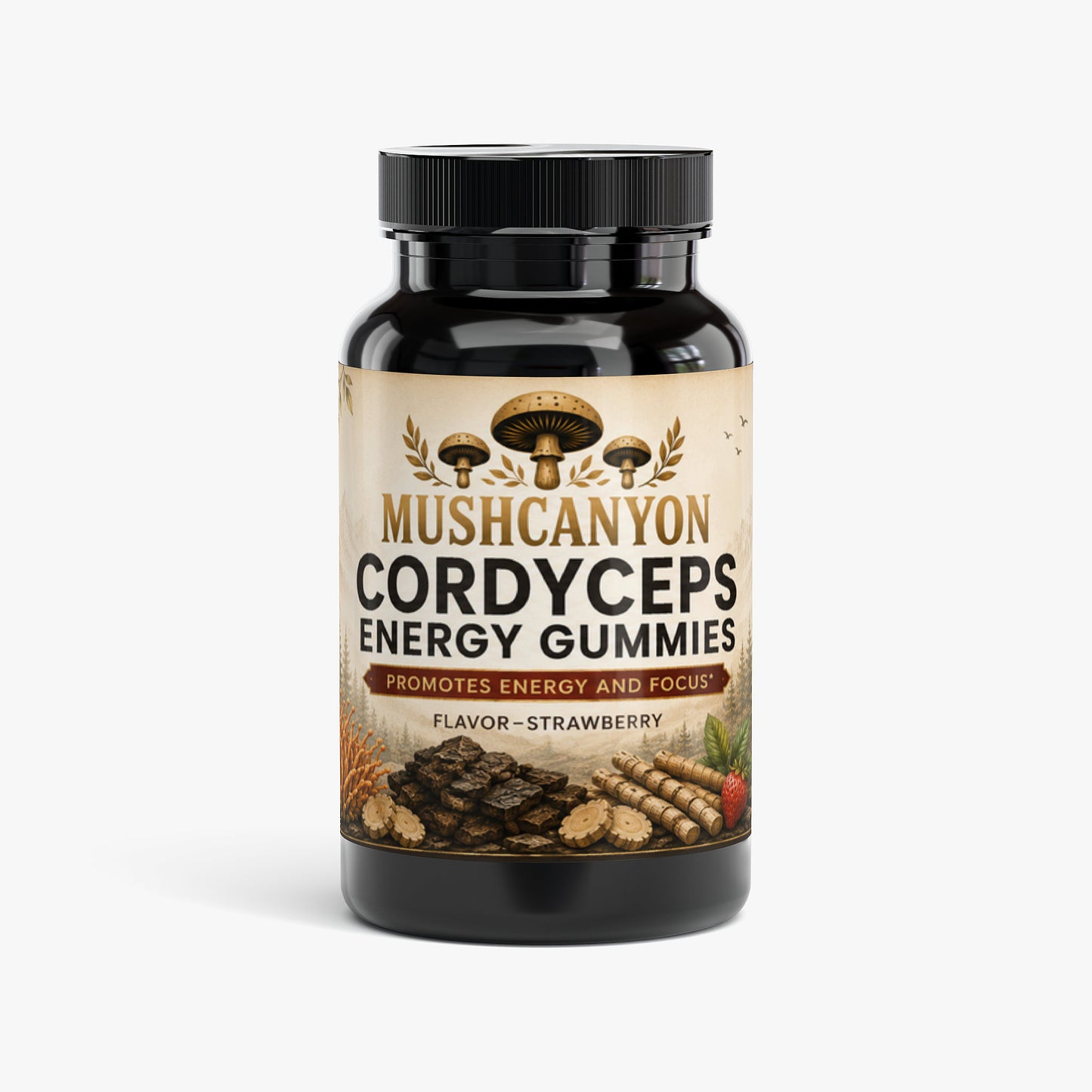 MushCanyon Cordyceps Energy Gummies