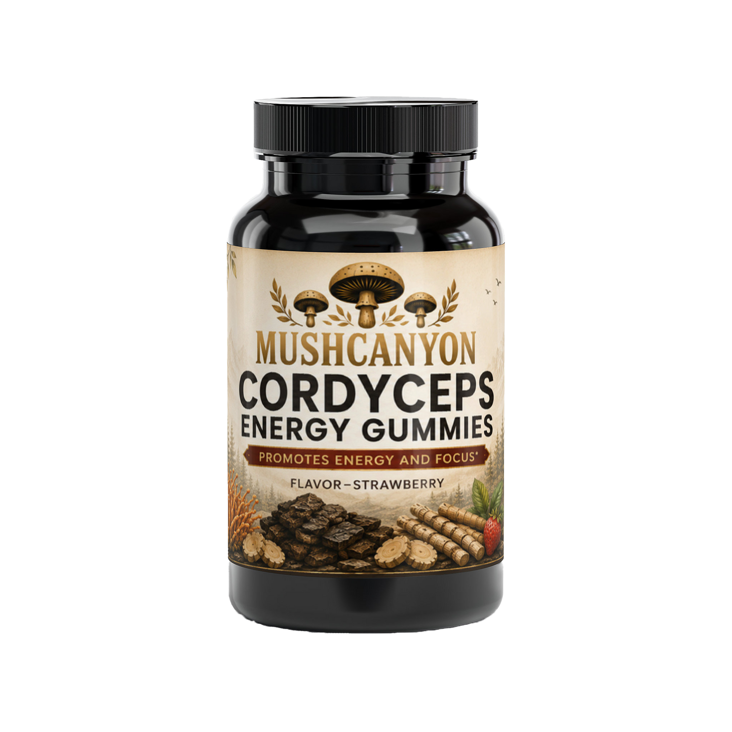 MushCanyon Cordyceps Energy Gummies