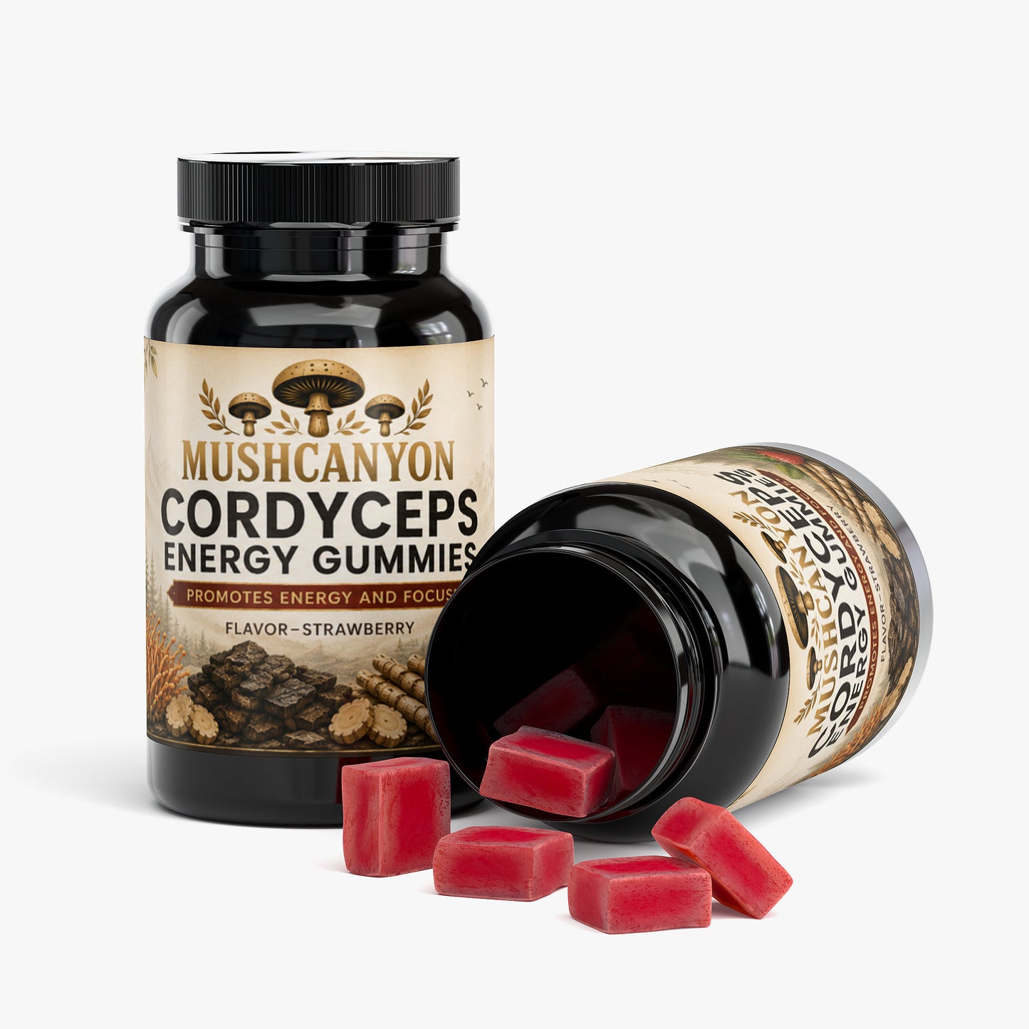 MushCanyon Cordyceps Energy Gummies