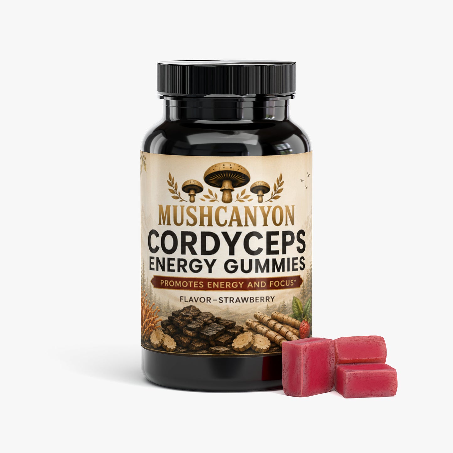 MushCanyon Cordyceps Energy Gummies