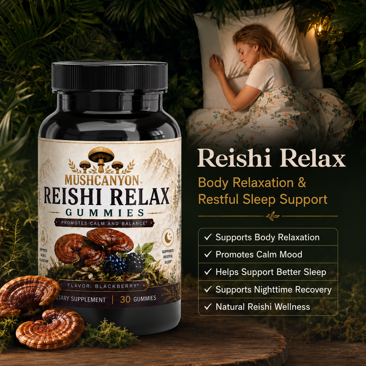 MushCanyon Reishi Relax Gummies