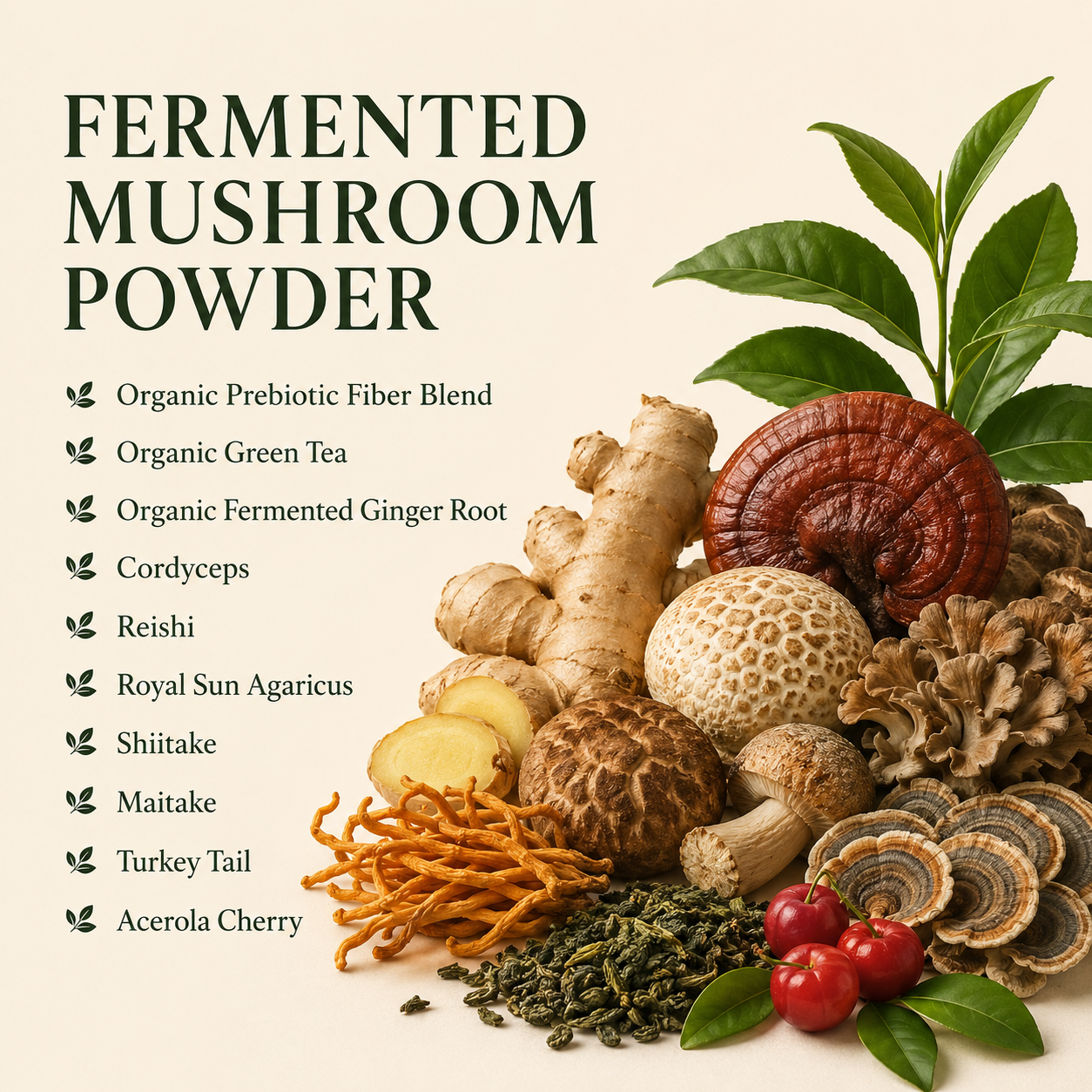 MushCanyon Fermented Mushroom Blend(New look Same Formula)