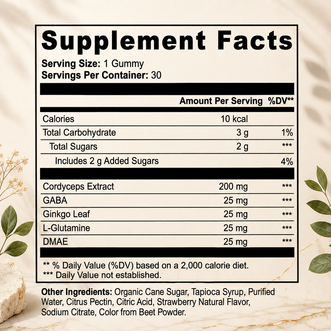 MushCanyon Cordyceps Energy Gummies