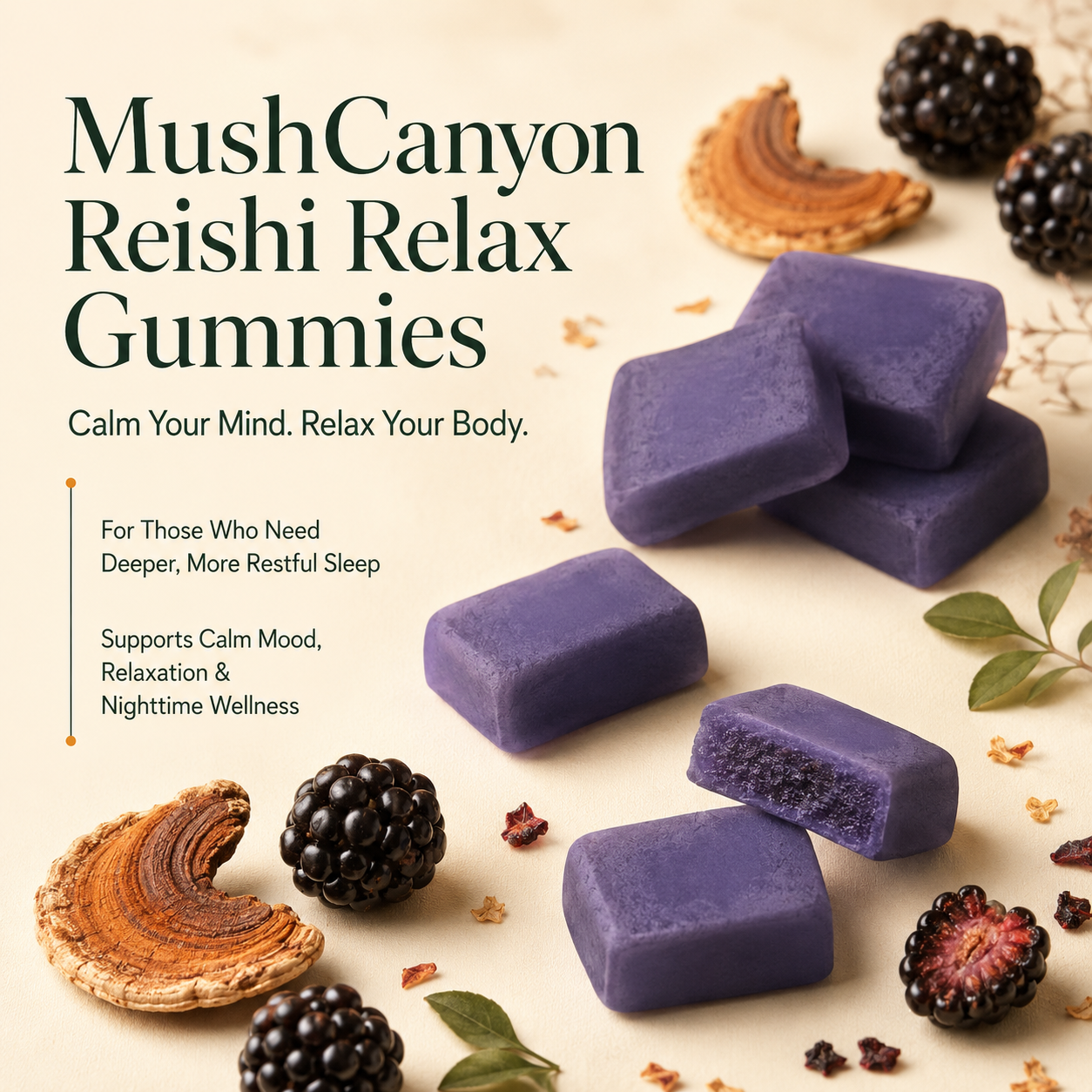MushCanyon Reishi Relax Gummies