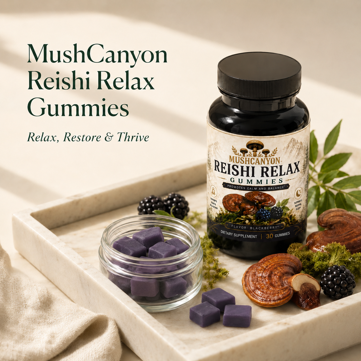MushCanyon Reishi Relax Gummies