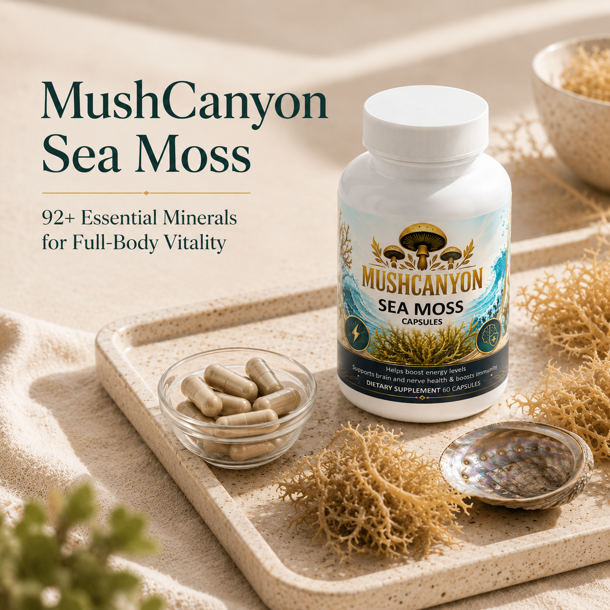 Mushcanyon Sea Moss(New look Same Formula)