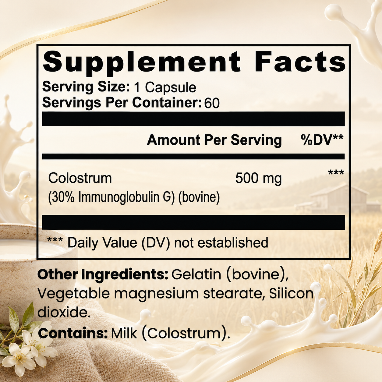 MushCanyon Colostrum Capsules
