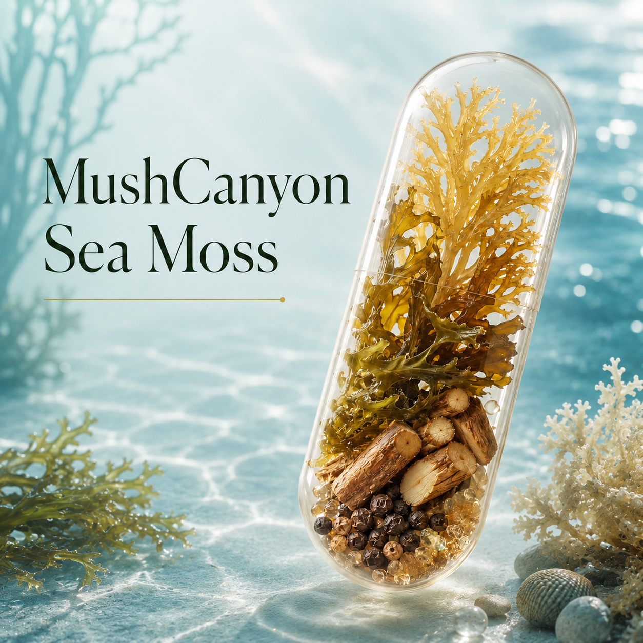 Mushcanyon Sea Moss(New look Same Formula)