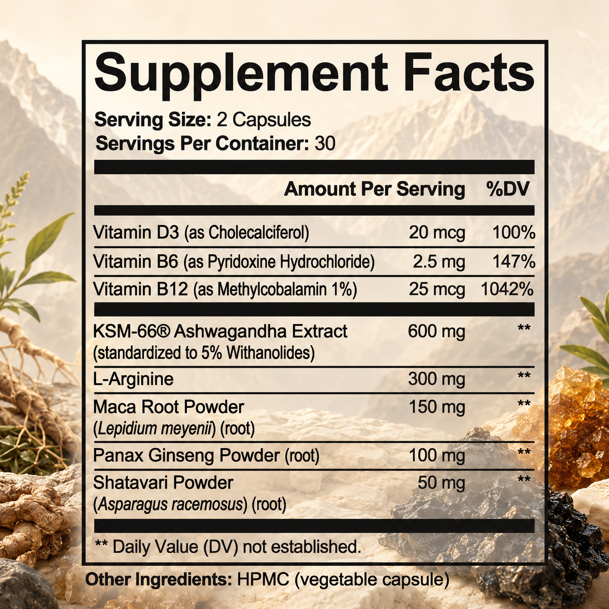 MushCanyon Ashwagandha KSM-66(New look Same Formula)