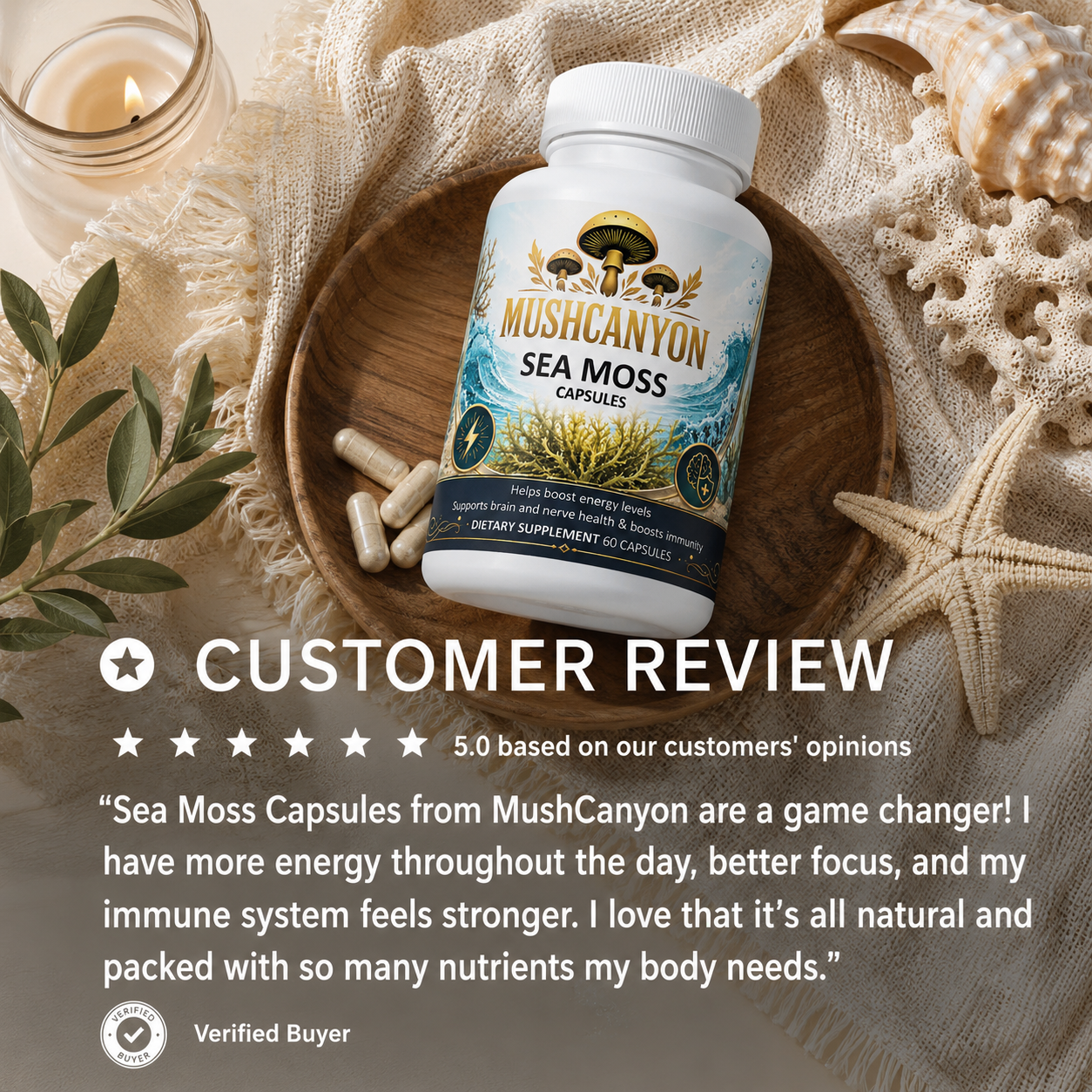 Mushcanyon Sea Moss(New look Same Formula)