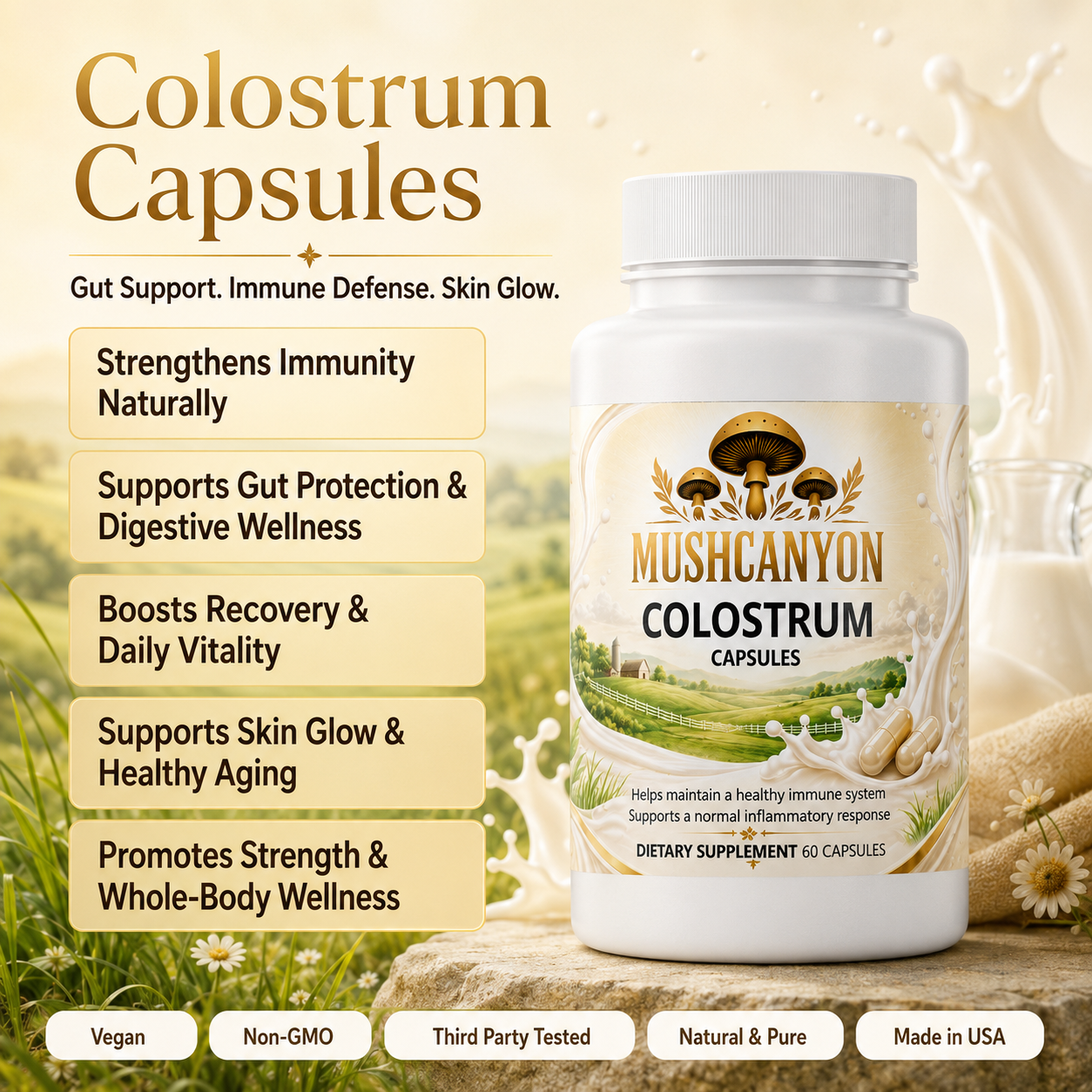 MushCanyon Colostrum Capsules
