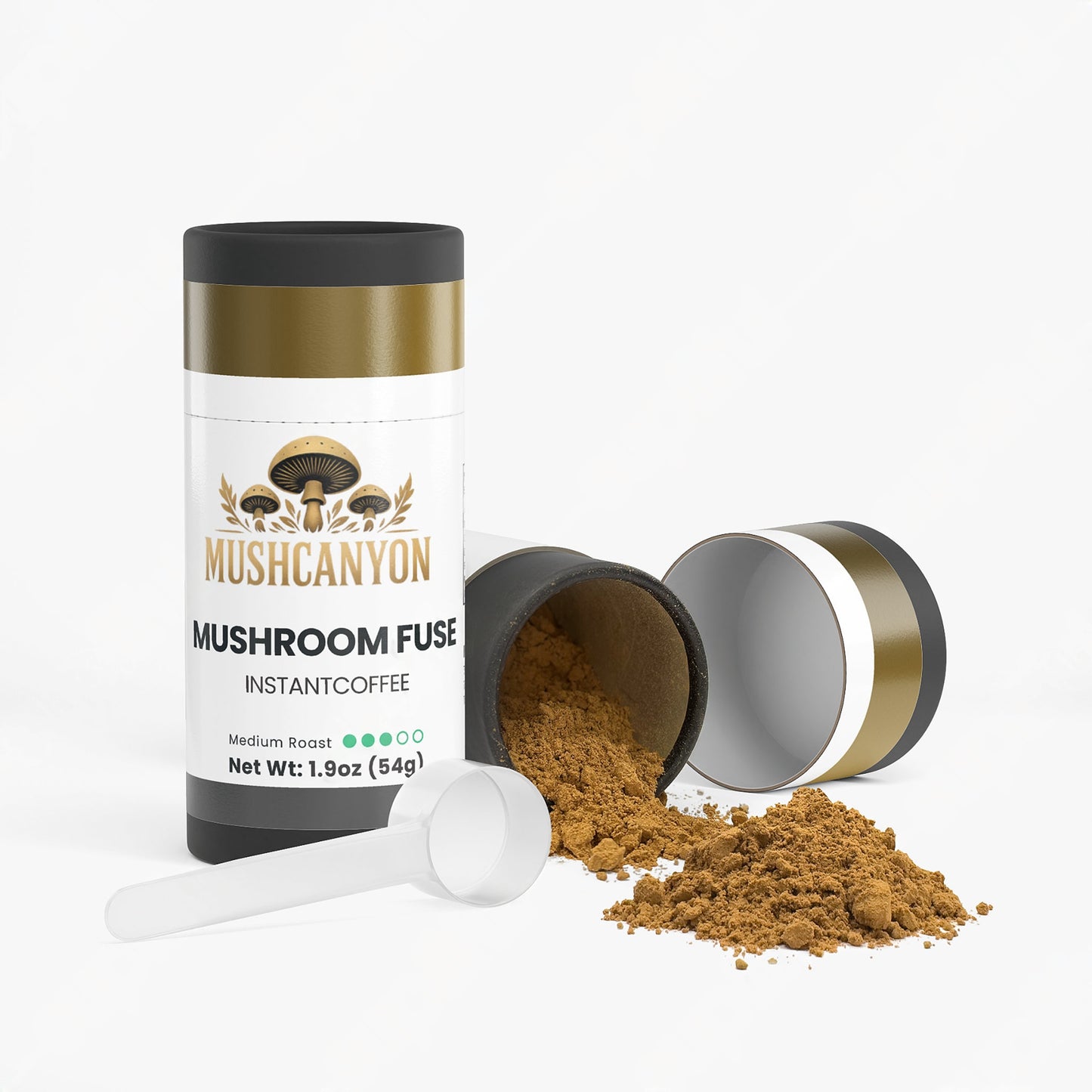 MushCanyon Mushroom Fuse Instant Coffee (Medium Roast)